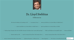 Desktop Screenshot of lloydstebbins.com
