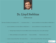 Tablet Screenshot of lloydstebbins.com